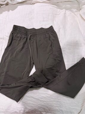Men's Casual Drawstring Pants - Dark green